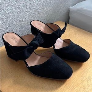 Madewell black heels size 9
